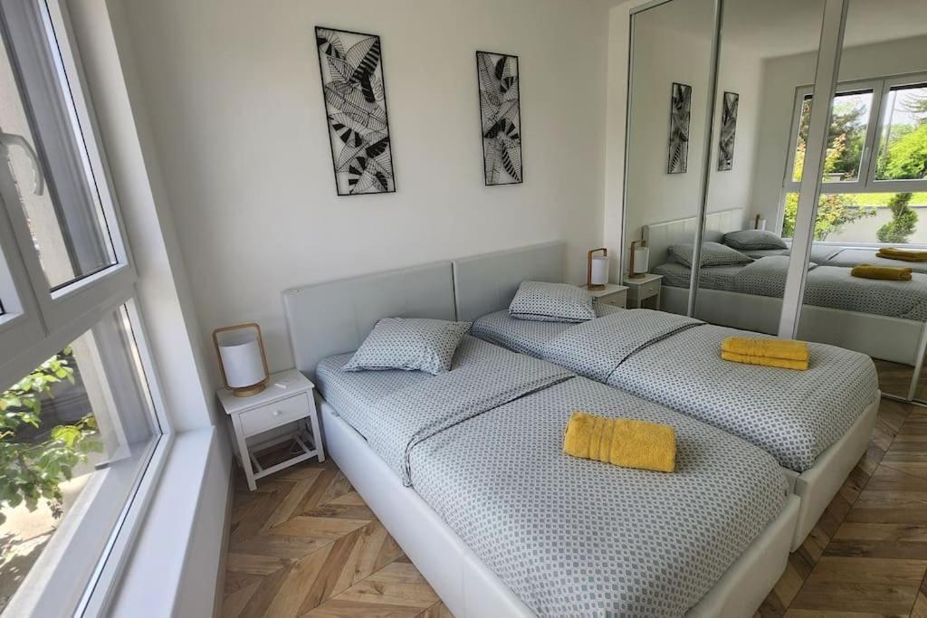 Suite Prestige Logement Neuf Avec Spa Et Ecran De Cinema En Rez De Jardin Кольмар Экстерьер фото